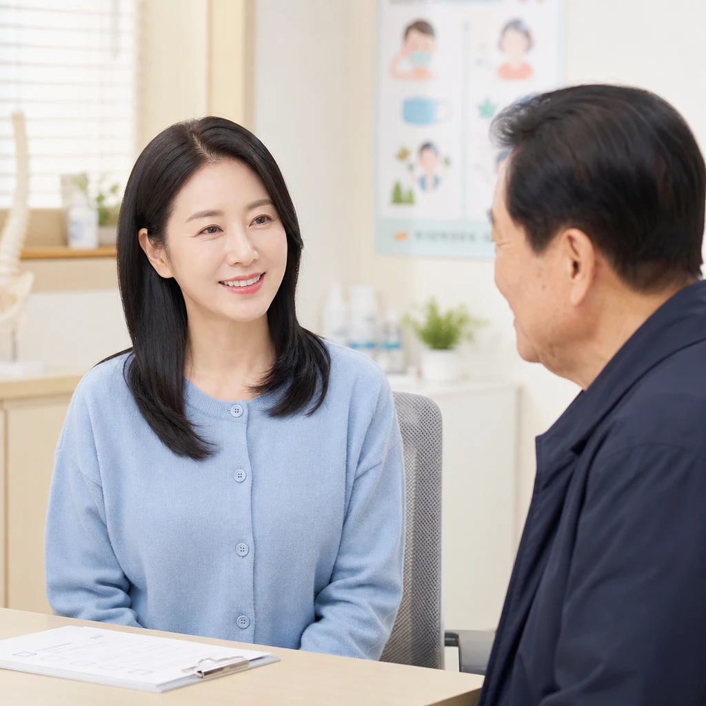 노인을 위한 환절기 건강 지침