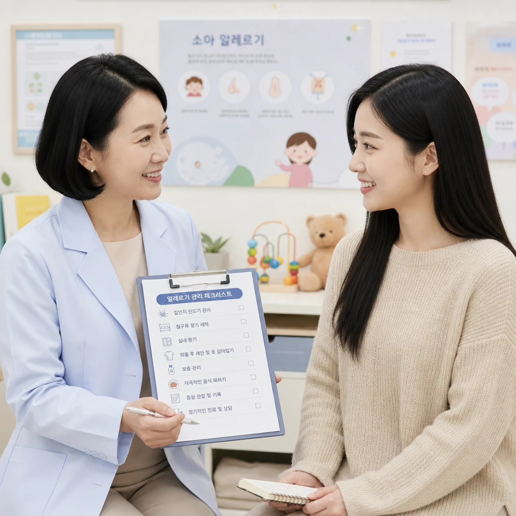 장안동 개학 시기, 영유아 알레르기 대처법